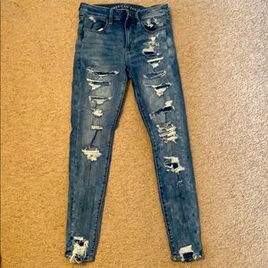 American Eagles Ripped Jeans